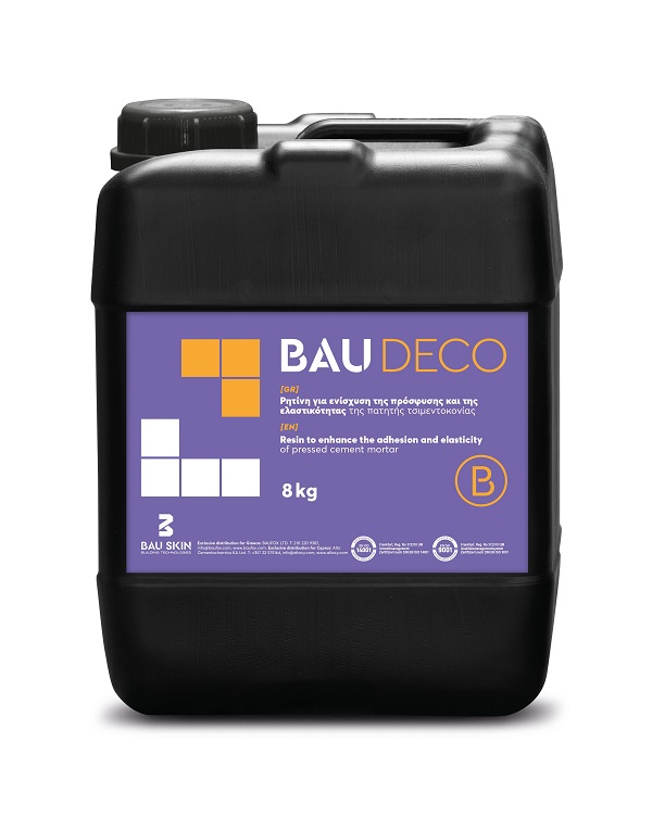BAU DECO B, ρητίνη πατητής τσιμεντοκονίας, 8kg/δοχείο