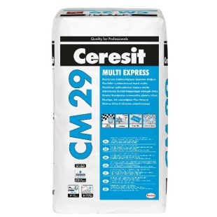 CERESIT CM29 κόλλα πλακιδίων ταχείας πήξης,C2FTE, 25kg/σακί.