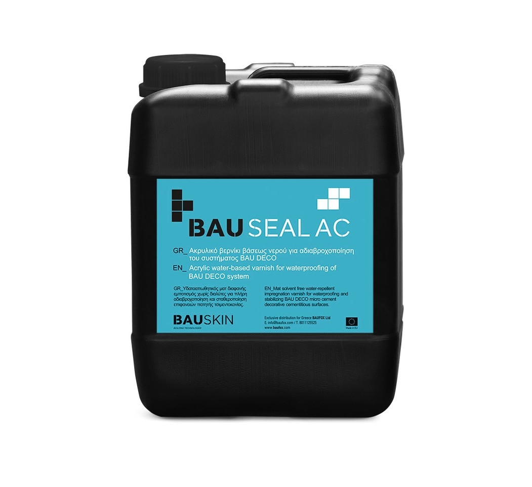 BAU SEAL AC, ακρυλικό βερνίκι, 5kg/δοχείο