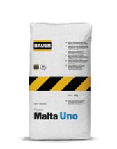 Malta Uno, λευκός ενισχυμένος σοβάς μίας στρώσης, 25kg/σακί